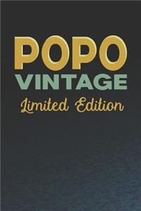 Popo Vintage Limited Edition