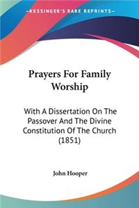 Prayers For Family Worship