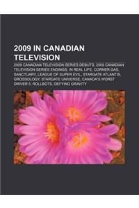 2009 in Canadian Television