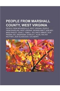 People from Marshall County, West Virginia