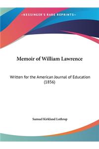 Memoir of William Lawrence
