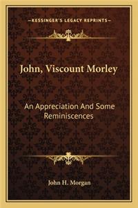 John, Viscount Morley