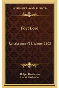 Poet Lore
