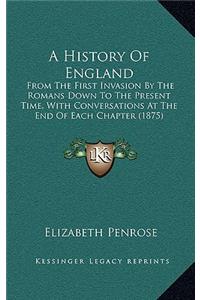 A History Of England