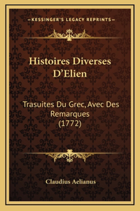 Histoires Diverses D'Elien