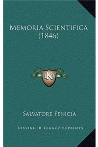 Memoria Scientifica (1846)