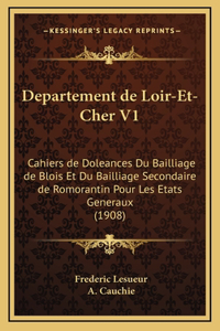 Departement de Loir-Et-Cher V1
