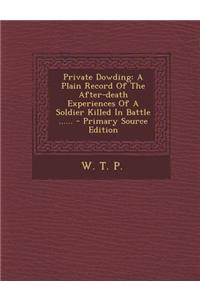 Private Dowding