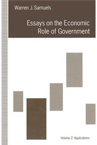 Essays on the Economic Role of Government