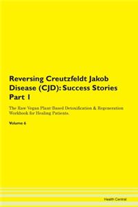 Reversing Creutzfeldt Jakob Disease (Cjd