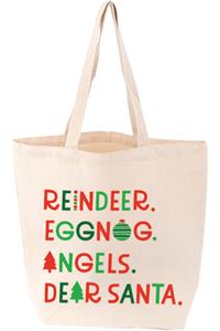 Christmas List Tote