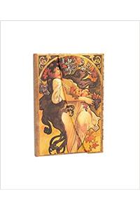 Mucha, Autumn Maiden, Mini, Lin