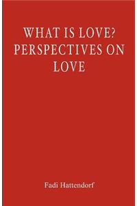 What Is Love? Perspectives On Love