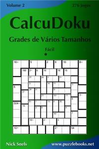 CalcuDoku Grades de Vários Tamanhos - Fácil - Volume 2 - 276 Jogos