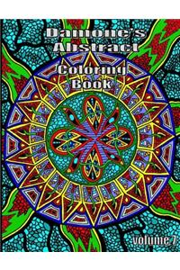 Damones abstract coloring book 7