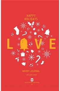Happy Holidays Daily Journal