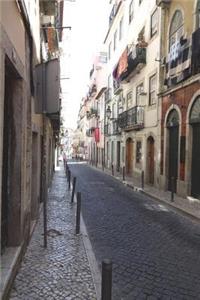 Narrow Street in Lisbon Portugal Journal