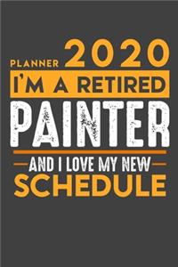 Planner 2020 for retired PAINTER