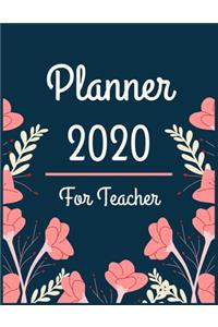 Planner 2020 for teacher