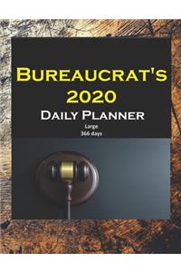Bureaucrat Daily Planner 2020