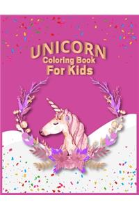 Unicorn Coloring Book For Kids