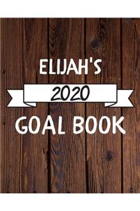 Elijah's 2020 Goal Book