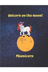 Unicorn on the moon, Moonicorn