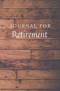 Journal For Retirement