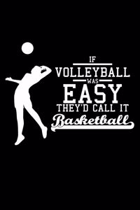 If Volleyball was easy they'd call it Basketball