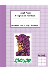 Graph Composition Notebook 4 Squares per inch 4x4 Quad Ruled 4 to 1 / 8.5 x 11 inch 100 Sheets
