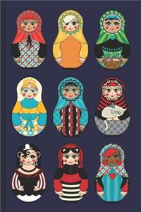 Matryoshka Dolls Notebook