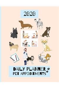 2020 Daily Planner Pet Appointments