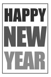 Happy New Year Journal