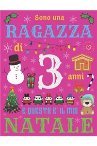 Sono una ragazza di 3 anni e questo è il mio Natale