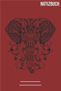 Notizbuch Mandala Elefant