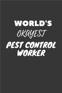 Pest Control Worker Notebook