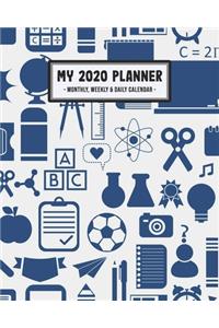 My 2020 Calendar Planner