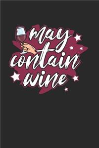 Humor May Contain Wine Notebook