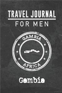 Travel Journal for Men Gambia