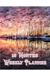 12 Month Weekly Planner