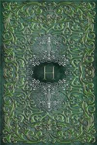 Monogram H Notebook