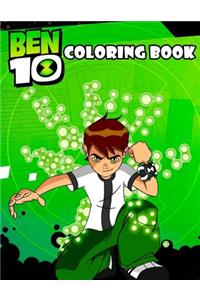 Ben 10 Coloring Book: This Amazing Coloring Book Will Make Your Kids Happier and Give Them Joy(ages 3-8)