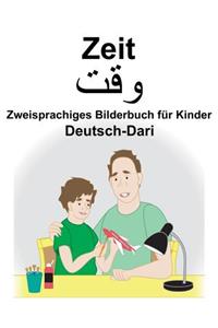 Deutsch-Dari Zeit Zweisprachiges Bilderbuch für Kinder