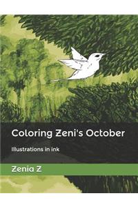Coloring Zeni's October