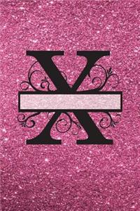 X - Journal & Notebook
