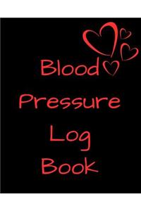 Blood Pressure Log Book/Blood Pressure Recording Book (104 Pages)