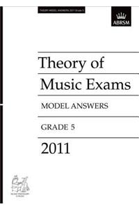 Theory of Music Exams 2011 Model Answers, Grade 5