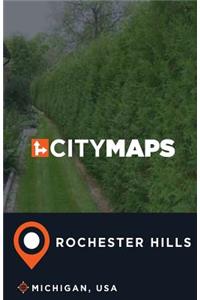 City Maps Rochester Hills Michigan, USA