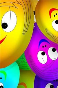 Balloon Faces Notebook