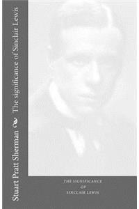 The Significance of Sinclair Lewis